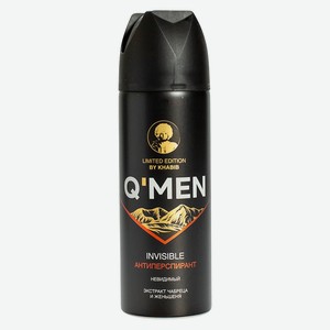 Антиперспирант мужской Q MEN Невидимый, 200 мл
