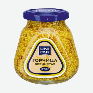 Горчица UNI DAN Зернистая 270