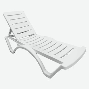 Шезлонг ADRIANO Classic белый