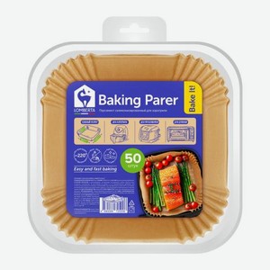 Пергамент для аэрогриля 16*16см Lomberta 50шт