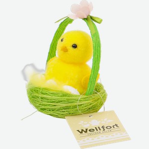 Цыпленок в гнезде FHJ22060MM MU 7*9см в ассортименте