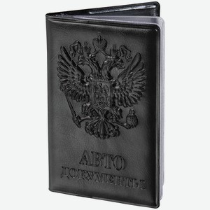 STAFF Обложка для автодокументов, Черный
