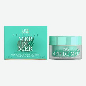 LIBREDERM Крем-концентрат для кожи вокруг глаз интенсивный Mer De Mer Eye Cream Concentrate, 15 мл