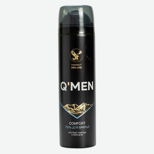 Гель д/бритья Q MEN Comfort с экстрактом Чабреца и Корой дуб