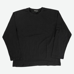 Джемпер (лонгслив) мужской M-3-BLACK Р. 56, чёрный, 100% хло