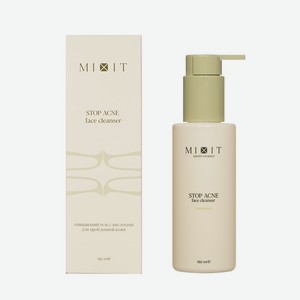 Очищающий гель с кислотами для проблемной кожи Mixit Stop Acne 150мл