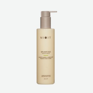 Парфюмированный крем для рук и тела Mixit Spa Rituals Neroli & Amber, Cedarwood 250мл