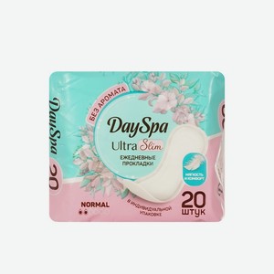 Ежедневные прокладки без аромата Day Spa Ultra Slim Normal 20шт