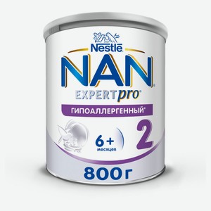 Смесь детская NAN 2 Гипоаллергенный с 6 мес., 800 г