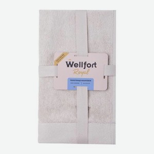 Махровое полотенце 30*50см бежевое Royal Wellfort Ramsi