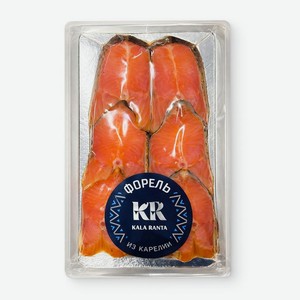 Форель Kala Ranta радужная балык кусочки холодного копчения, 200г