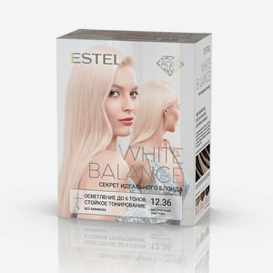 ESTEL PROFESSIONAL Краска для волос, набор, WHITE BALANCE тон 12.36 магический аметрин, 350 мл