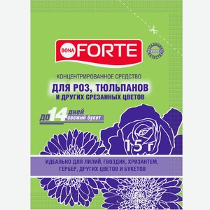 Bona Forte Средство для сохранения свежести срезанных цветов