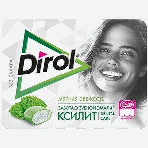 Жевательная резинка Dirol X-Fresh Мятная свежесть без сахара 16г