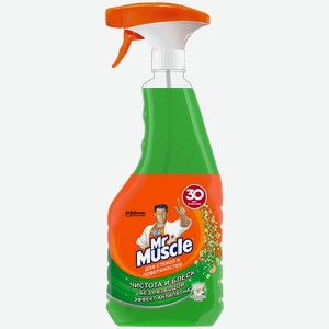 Средство для стекол и поверхностей Mr. Muscle Утренняя роса 500мл/530мл