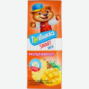 Напиток Топтыжка сывороточный мультифрукт 200г