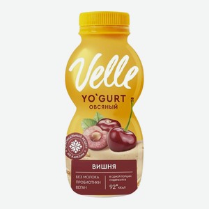 Продукт овсяный Velle Вишня питьевой ферментированный 230 г