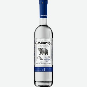 Водка Gastronom Купаж №1 классический 40% 0.5л, 500 мл