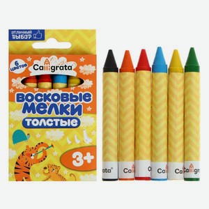 Карандаши цветные Calligrata 6 шт.