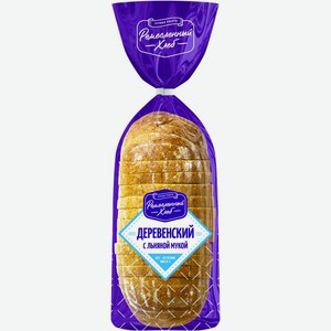 Хлеб Дарница Деревенский с льняной мукой нарезка 350г