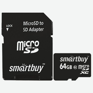 Карта microsdhc 64GB, class10