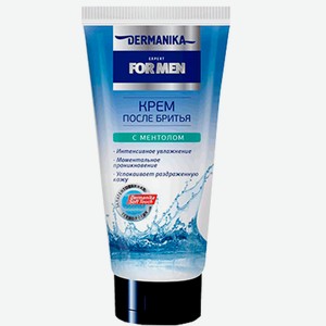Крем п/бритья мужской Дерманика с ментолом 75мл