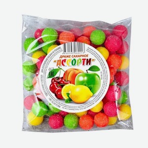 Драже сахарное ассорти, 500 г