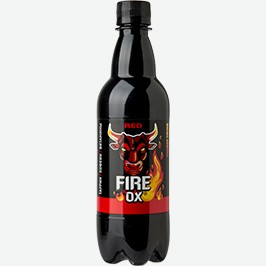 Энергетический Напиток Файр Окс, Ред, Ориджинал, 0,5 Л
