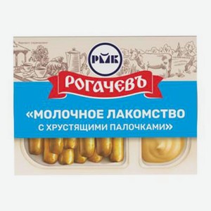 Молоко сгущенное Рогачевъ классическое с хлебными палочками 47г