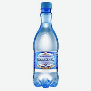 Вода минеральная Касмалинская газированная, 500 мл, пластиковая бутылка