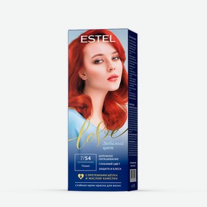 ESTEL PROFESSIONAL Краска для волос, стойкая LOVE, № 7/54 Пламя