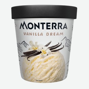 БЗМЖ Мороженое Monterra Vanilla Dream пломбир ванильн. ведер