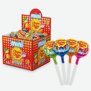 Карамель Chupa Chups мини вес вкус в ассортименте 200 г