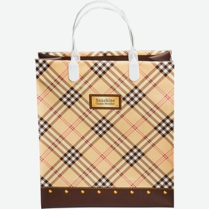 Пакет подарочный, 26х23х10см