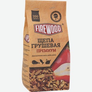 Щепа FireWood для копчения грушевая, 200г