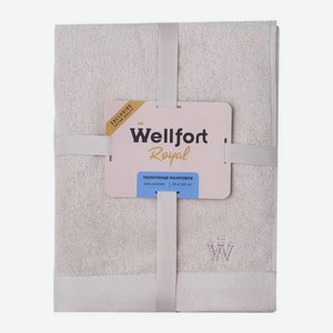 Махровое полотенце 70*120см бежевое Royal Wellfort Ramsi