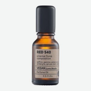 Парфюмерное масло Red 540 Vegan Love Studio женское 15мл