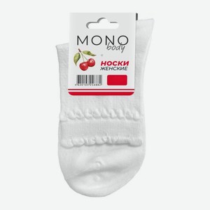 Женские носки ажурные р.23-25 Вишня Monobody