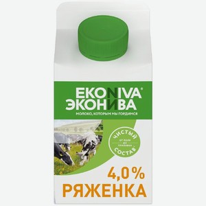 Ряженка ЭкоНива 4%, 450г