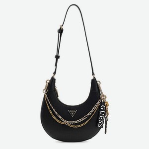 GUESS Сумка на плечо Davina Shoulder Bag, Цвет: Черный