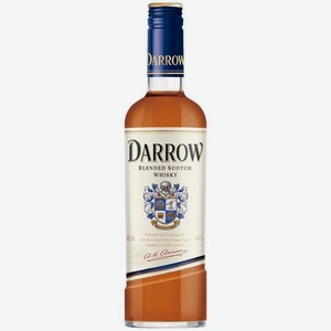 Виски Darrow шотландский купажированный 40% 500мл, 500 мл