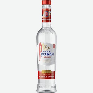Водка Русская Premium 40% 500мл, 500 мл