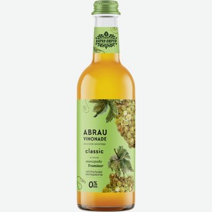 Напиток безалкогольный АБРАУ Винонад со вк. Траминер с/газ. ст., Россия, 0.375 L