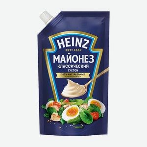 Майонез Heinz Классический Густой 67% 300г Дой-пак