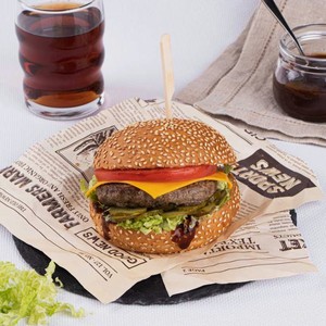 БургерыТМ У ПалычаПалычБургер «Beef BBQ sauce» с говядиной и сыром 170 г