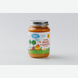 Супчик овощной с цыпленком, с кусочками 190 г