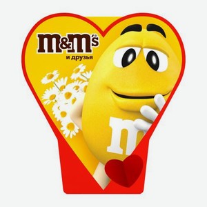 Подарочный набор Сердце M&M’s 127г в ассортименте