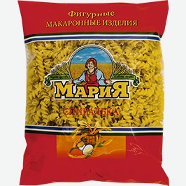 Макароны Мария, Паутинка, Сапожок, Спагетти, Спиралька, 400 Г