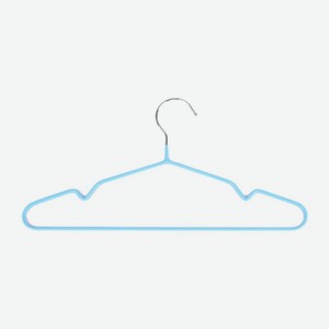 Вешалка детская металлическая с силиконовым покрытием в ассортименте