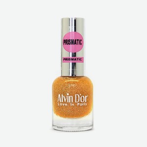 ALVIN D’OR Лак для ногтей PRISMATIC, 02 Персиковый призматик